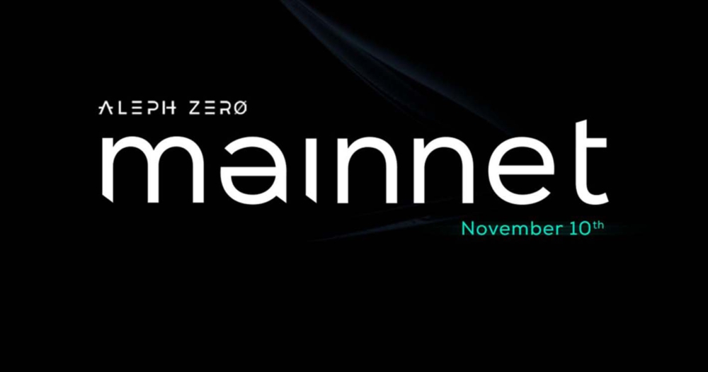 Aleph Zero Mainnet Launch November 10th