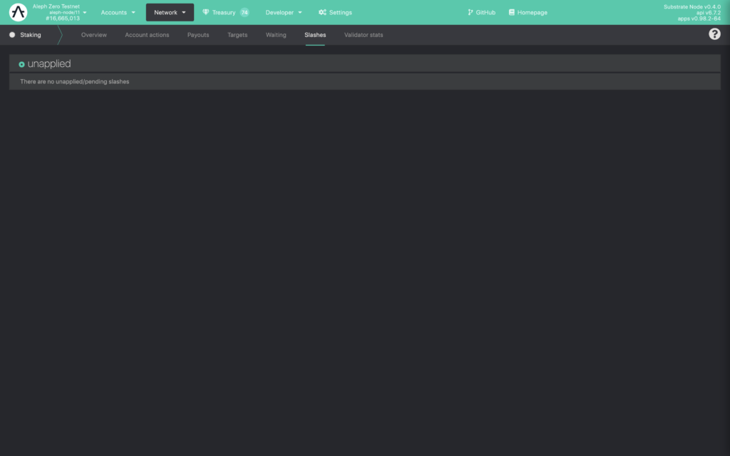 How to Navigate the Aleph Zero Staking Menu