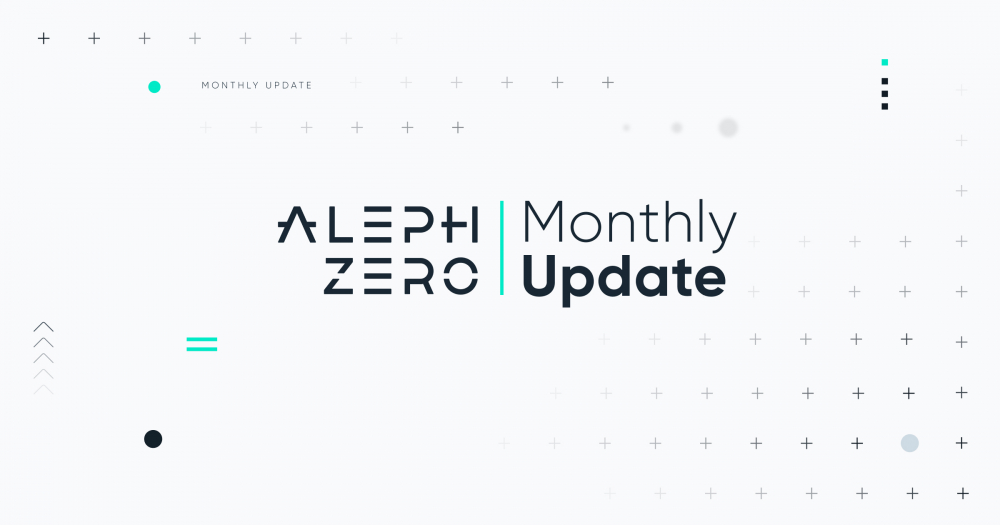 Aleph Zero Monthly Update: AWS Activate, bridges,  and ink! 4.0 beta on testnet
